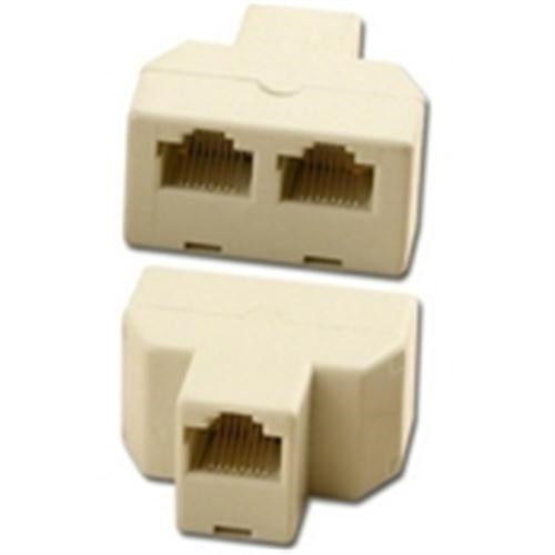 MODULAR Y JACK ADAPTOR 3 8P8C JACKS (PT-101J-888)