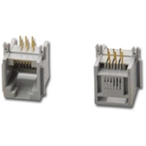 "RJ-11,6C PHONE JACK PCB MOUNT" (PT-J623-6X6)
