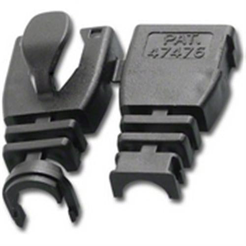 SNAP ON BOOTS FOR RJ-45 BLACK (PTC-SNP45-BK)