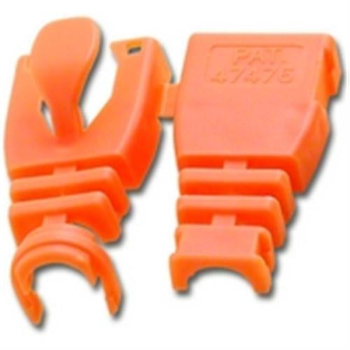 SNAP ON BOOTS FOR RJ-45 ORANGE (PTC-SNP45-OR)