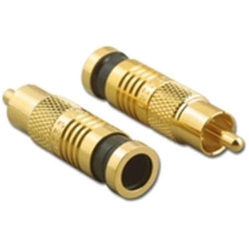 SNAP-N-SEAL GLD-PLT RCA PLUG RG59 TRI-SHD (RCA-6021GSN)