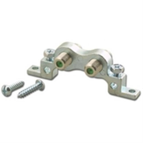 F CONN F/F 3GHz DUAL PORT W/ GRNDG BLOCK (RFF-7733-GBD)