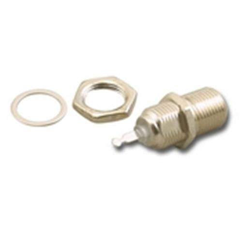 F CONNECTOR CHASSIS MOUNT W/NUT & WASHER (RFF-7738)