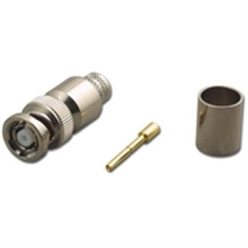 FOR RG-213 DUAL CRIMP PLUG REV.POL. BNC (RPB-3908)