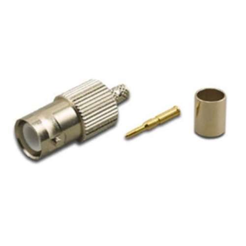 FOR RG-58 DUAL CRIMP JACK REV.POL. TNC (RPT-3962P)