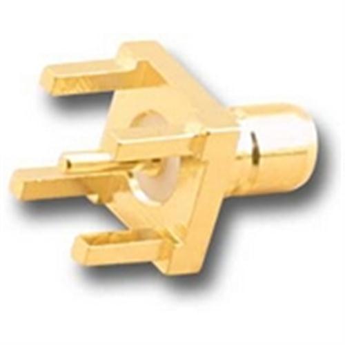 "SMB PCB MOUNT THRU HOLE JACK, 180 DGR" (SMB-2870)