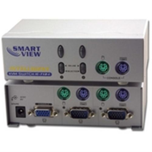 VIDEO K-BRD MOUSE ECON 2 TO 1 CPU SWITCH (VKM-E201)