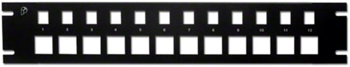 WALL PLATE F IBM & MOD.12 PORT (WRP-IBM_M-12)