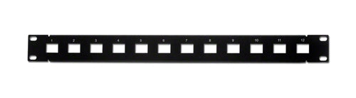 PANAL PLATE FOR KEYSTONE 12 PORT 1.75" (WRP-M-12_1U)