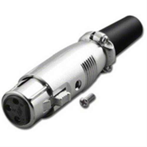 3P MIC Connector Female L=81mm (XCF-3D)