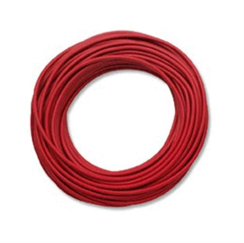 SILICONE TEST LEAD WIRE; 50 FEET (15.2 METERS); RED (pomo_6733-2)