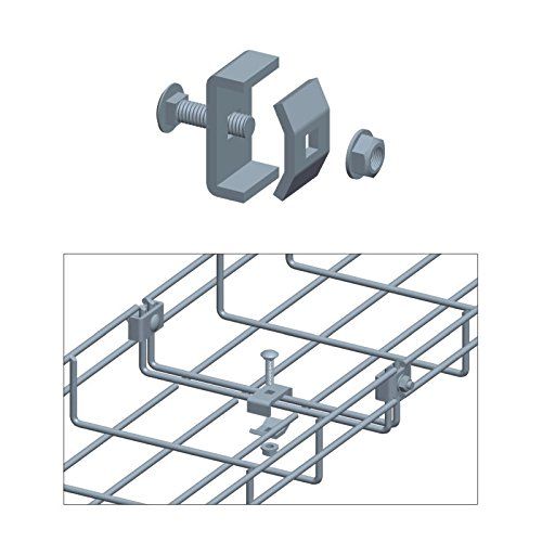 CABLE TRAY COUPLER, ZINC (questm_CT0001-03)