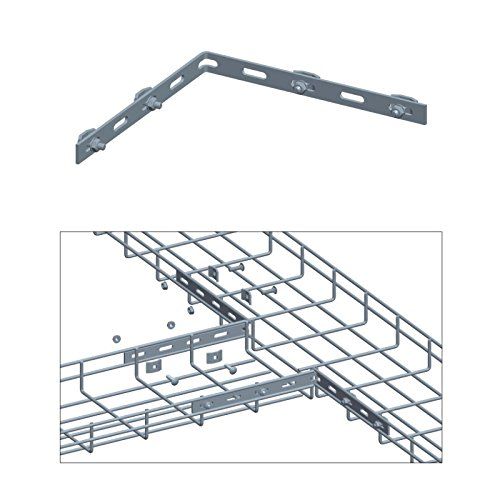 CABLE TRAY CORNER BAR KIT, ZINC (questm_CT0003-03)