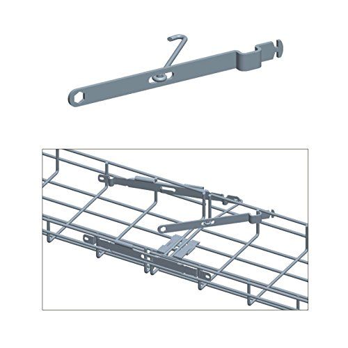 CABLE TRAY FAST FIX SPLICER HANDLE, ZINC (questm_CT0008-03)