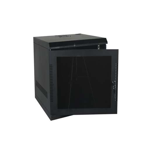 19" EZ-ASSEMBLY WALLMOUNT ENCLOSURE, 20.5W X 20"D, 11U, BLACK (questm_EZ19-11-02)