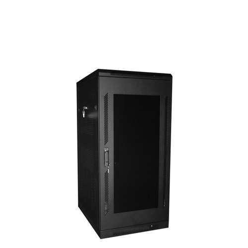 4' 28 RMS 19" X 32" BLACK 410 SERIES FLOOR ENCLOSURE, KNOCKDOWN (questm_FE4119-28-02K)