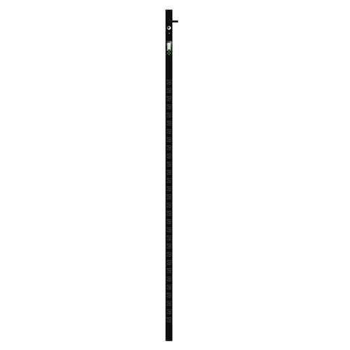 6FT PDU W/AMP METER, 30 FRONT 120V/20A OUTLETS, 15FT CORD, ALUMINUM, BLACK (questm_VPS-3006M)