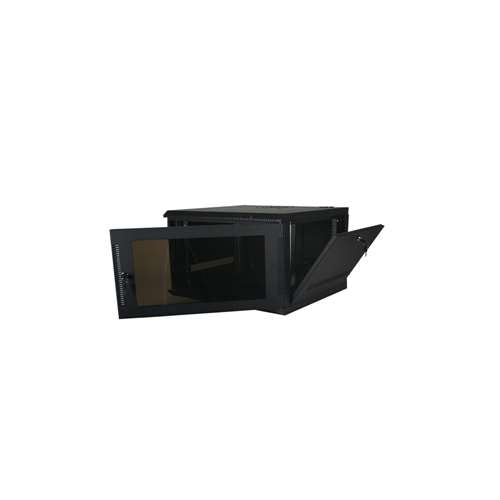 WALL ENCLOSURE, FRONT/SIDE ACCESS, 13"H X 21"W X 20"D, 5U, BLACK (questm_WM2019-05-02)