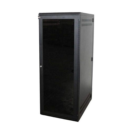 WALL ENCLOSURE, FRONT/REAR ACCESS, 45"H X 21"W X 31"D, 20U, BLACK (questm_WM3019-24-02D)