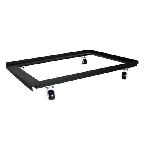 28" CASTER TRAY FOR 20-28U WALL MOUNT ENCLOSURES, BLACK (questm_WMCT-28-02)