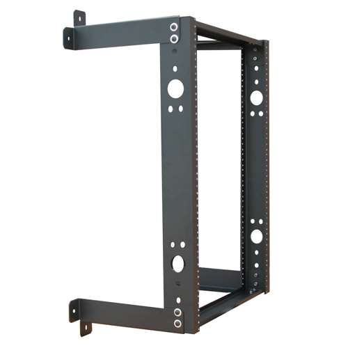 3FT OPEN FRAME WALL RACK, 12"D, 20U BLACK (questm_WR1935-20-02)