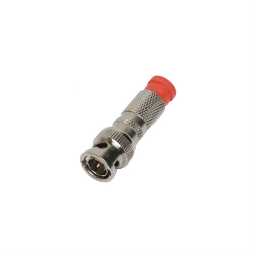 BNC(M), COMPRESSION, RG59, 75 OHM, RED (questt_COM-2059)