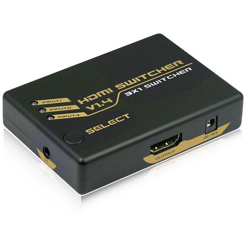 HDMI 3X1 AUTOMATIC SWITCH W/REMOTE, V2.0, 4K X 2K (questt_HDI-4231)