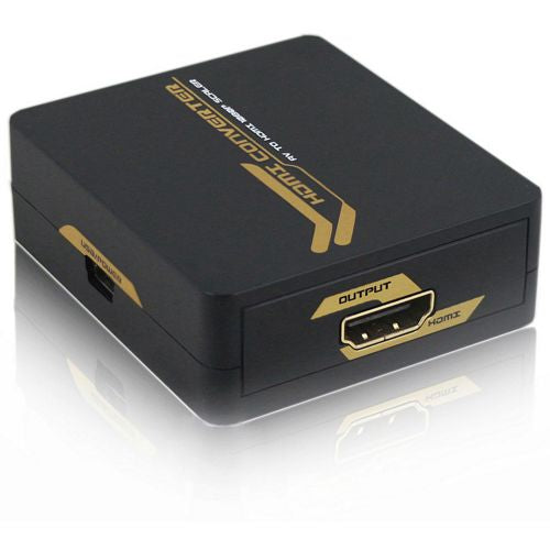HDMI TO AV MINI CONVERTER, 1080P (questt_HDI-6104)