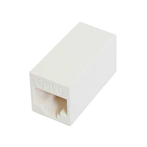 CAT6 INLINE COUPLER, WHITE (questt_NKJ-6008)