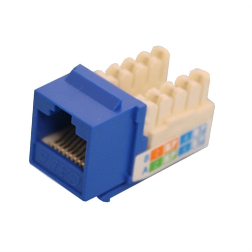 CAT6 TOOLESS KEYSTONE JACKS, 8P8C, BLUE, UL (questt_NKJ-6402)