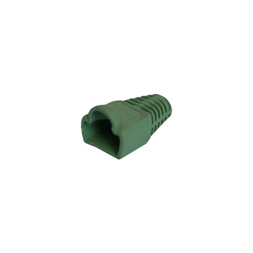 STRAIN RELIEF BOOT, FOR RJ-45 MODULAR PLUG, GREEN (questt_NMB-1006)