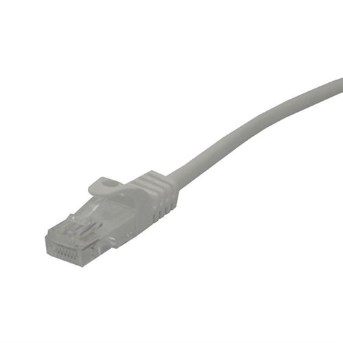 CAT6A CABLE, UTP SNAGLESS MOLDED BOOT, EIA568B, GRAY, 3FT (questt_NPC-3903)