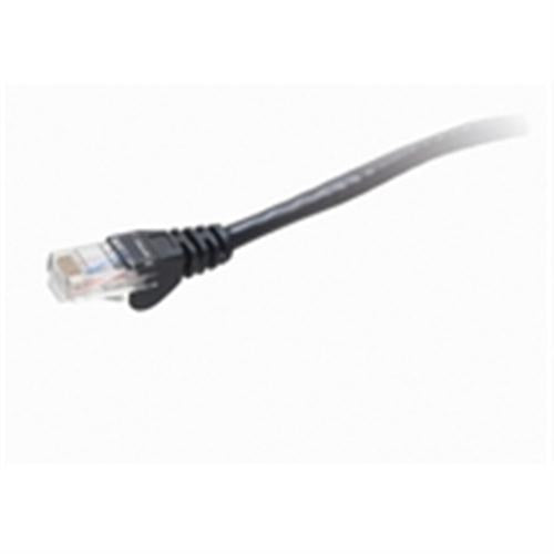 CAT6 Cable; Snagless Molded Boot; EIA568B; Black; 25FT (NPC-6125)