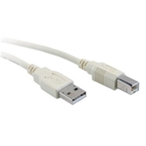 USB 2.0 Cable; USB-A Male to USB-B Male; 10 Feet (NUB-3110)