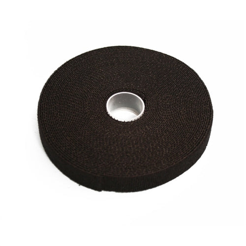 HOOK & LOOP ROLL, 3/4" X 30, BLACK, 30FT (questt_NVT-3401)