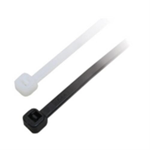 Nylon Cable Tie; 40LB; 8; BLACK; 100PK (NWT-4081)
