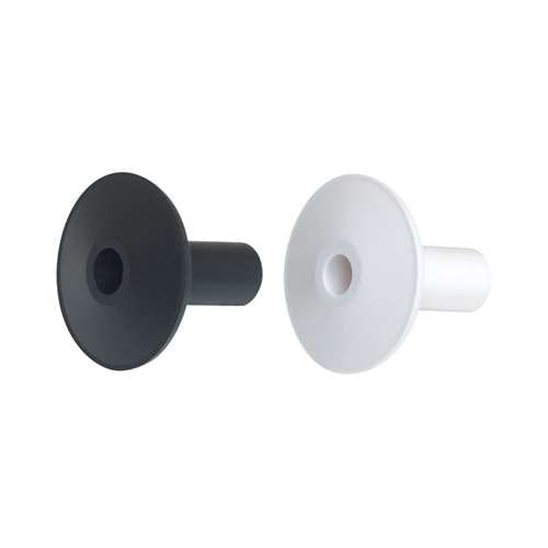 Cable Clip W / NAIL for Single RG6; White; 100PK (questt_VCC-2101)