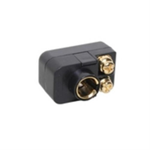 Adapter; F to Screws; Gold Plated; 75-300 Ohm (VMT-4000)