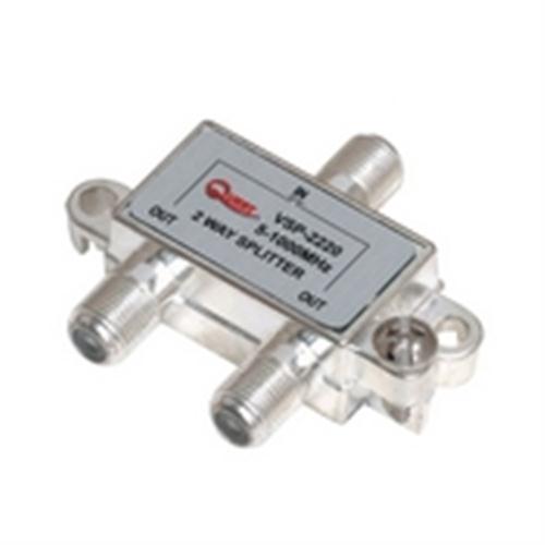 CATV  Splitter; 2-Way; Horizontal; 1GHZ (VSP-2220)
