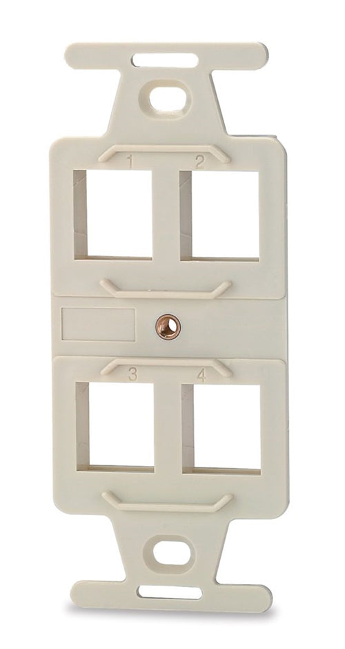 4-Port 106 Type Keystone (106A-4)
