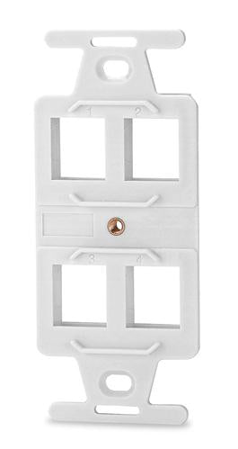 4-Port 106 Type Keystone (106A-4-WH)