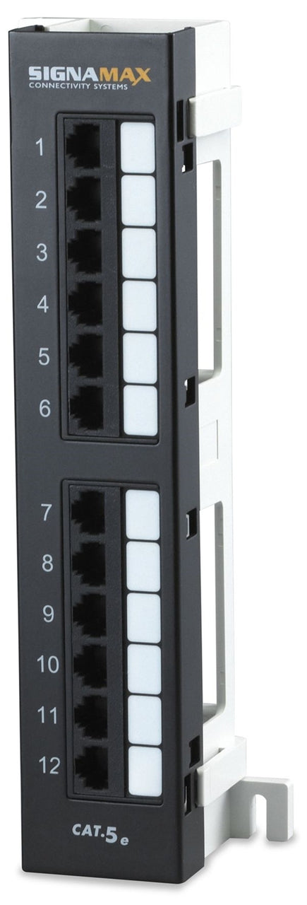 12-Port Category 5e Mini Panel (12458M-C5E)