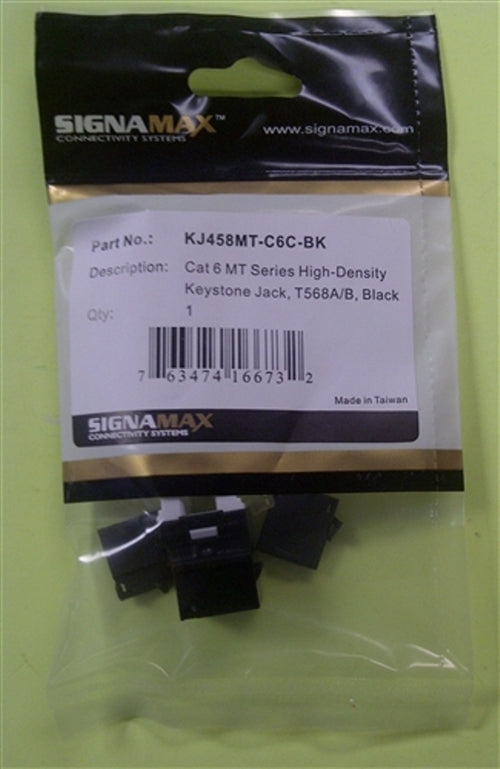 Cat 6 MT Series High-Density (KJ458MT-C6C-BK)
