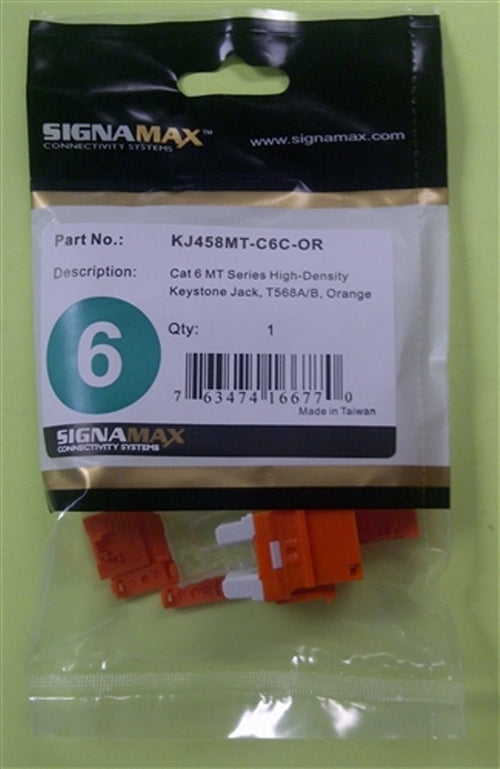Cat 6 MT Series High-Density (KJ458MT-C6C-OR)