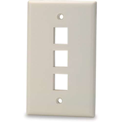 3-Port Single Gang Keystone (SKF-3-GY)