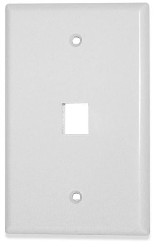 1-Port Single Gang Oversize (SKFM-1-WH)