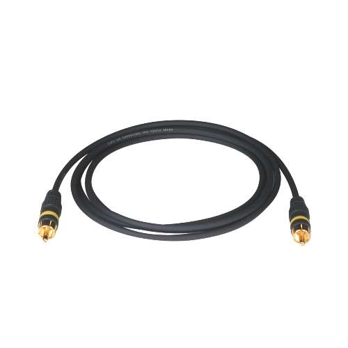 "RF Digital Coax Gold Audio Cable (RCA M/M), 6-ft." (tripp_A060-006)