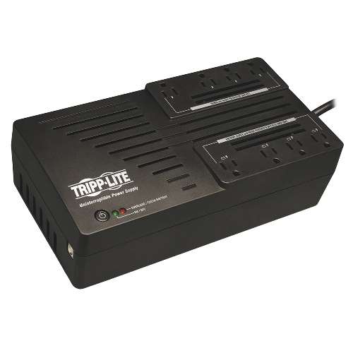 AVR Series 120V 650VA 325W Ultra-Compact Line-Interactive UPS with USB port and Muted Alarm (tripp_AVR650UM)