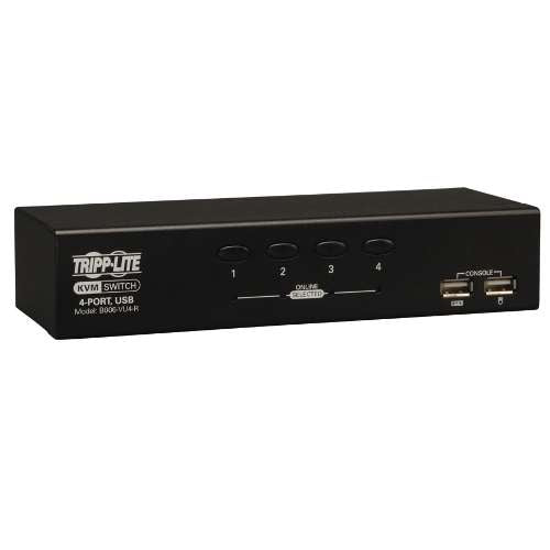 4-Port Desktop KVM Switch (USB) (tripp_B006-VU4-R)