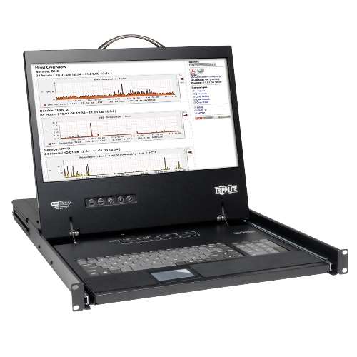 NetController 16-Port Rack-Mount Console KVM Switch w/19-in. LCD (tripp_B040-016-19)